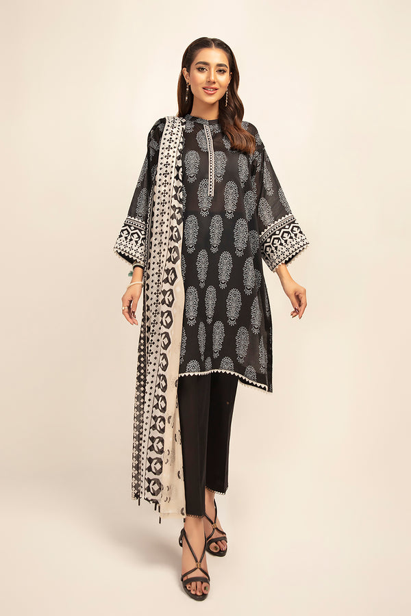 Nishat 3 Piece Printed Unstitched Suit