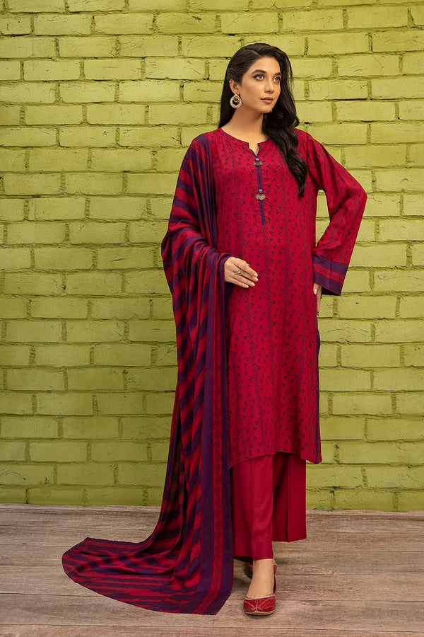 Nishat 3 Piece Printed Unstitched Suit