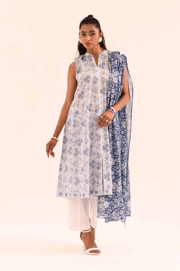 Nishat 3 Piece Printed Unstitched Suit
