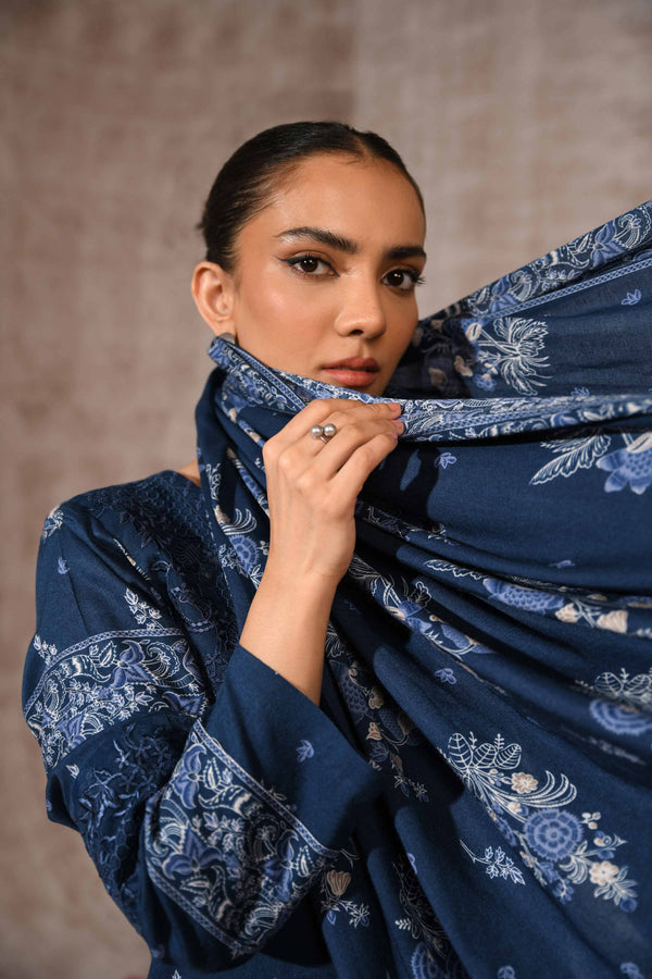 Nishat 3 Piece Winter Unstitched Suit