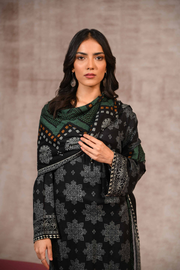 Nishat 3 Piece Winter Unstitched Suit