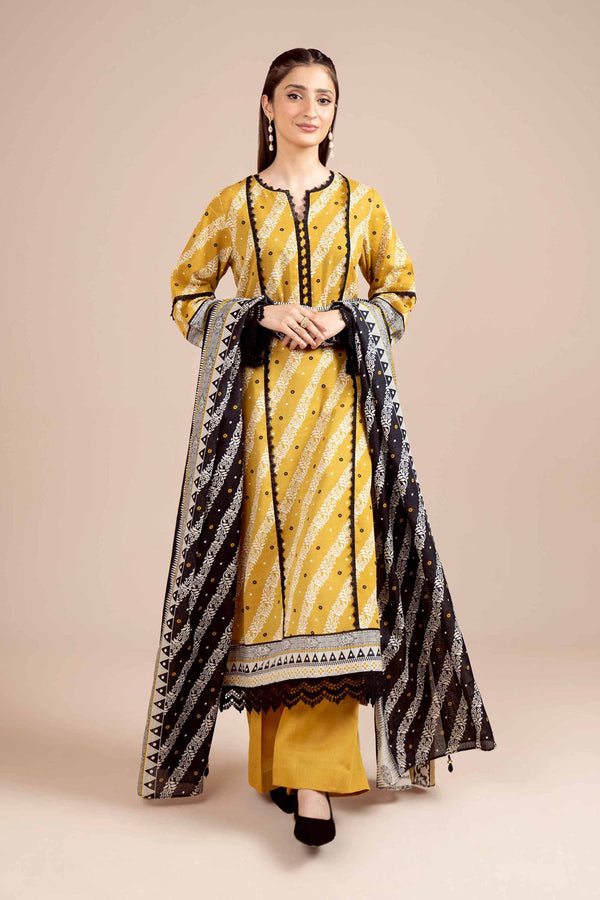 Nishat 3 Piece Winter Unstitched Suit