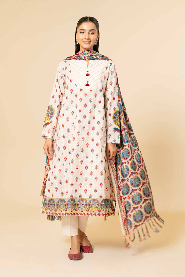 Nishat 3 Piece Winter Unstitched Suit