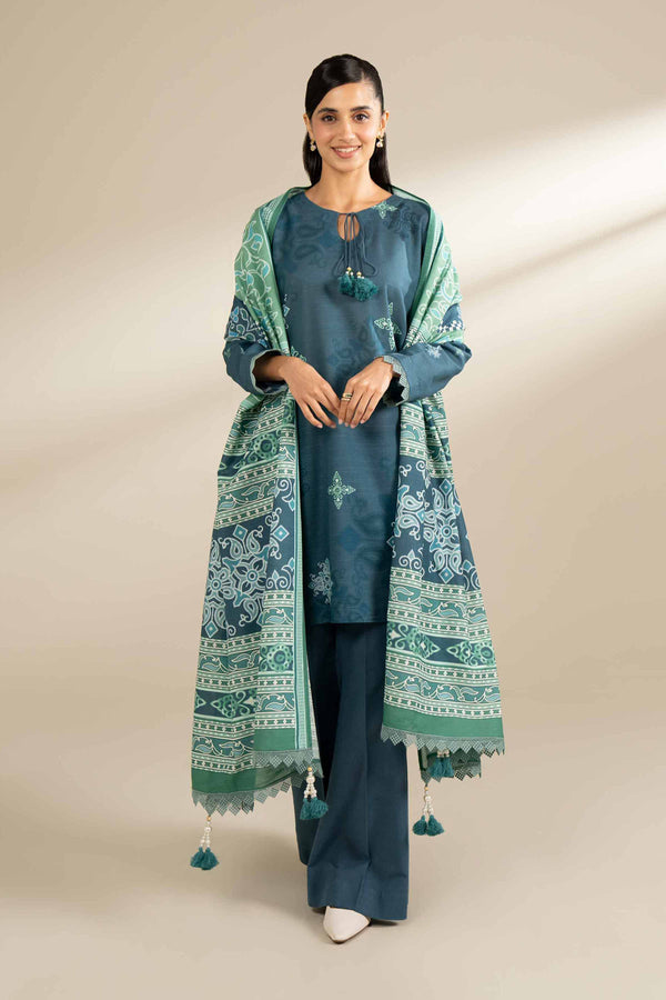 Nishat 3 Piece Winter Unstitched Suit