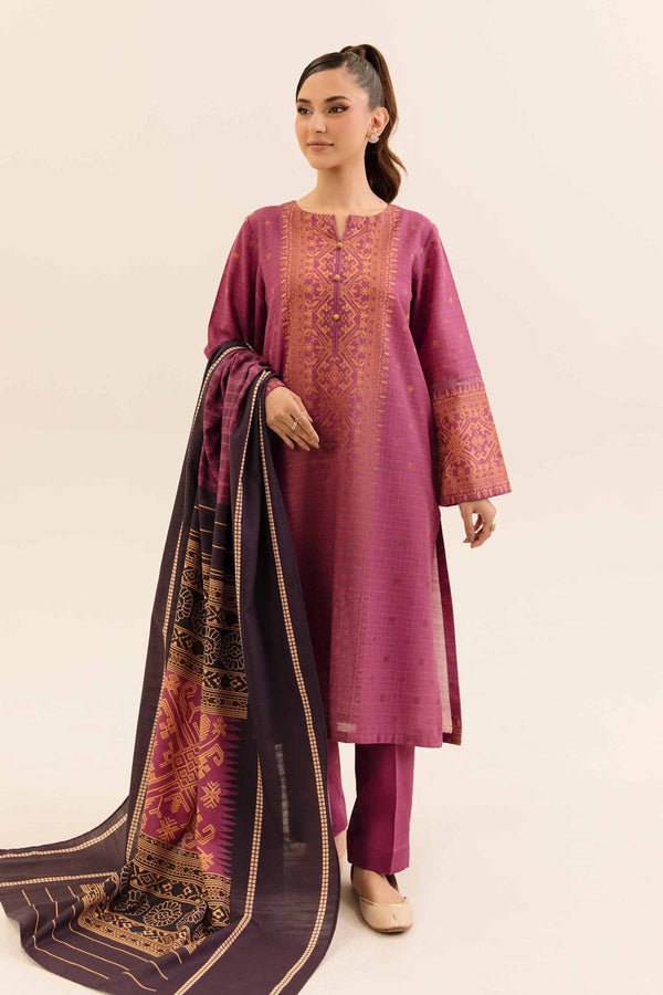 Nishat 3 Piece Winter Unstitched Suit