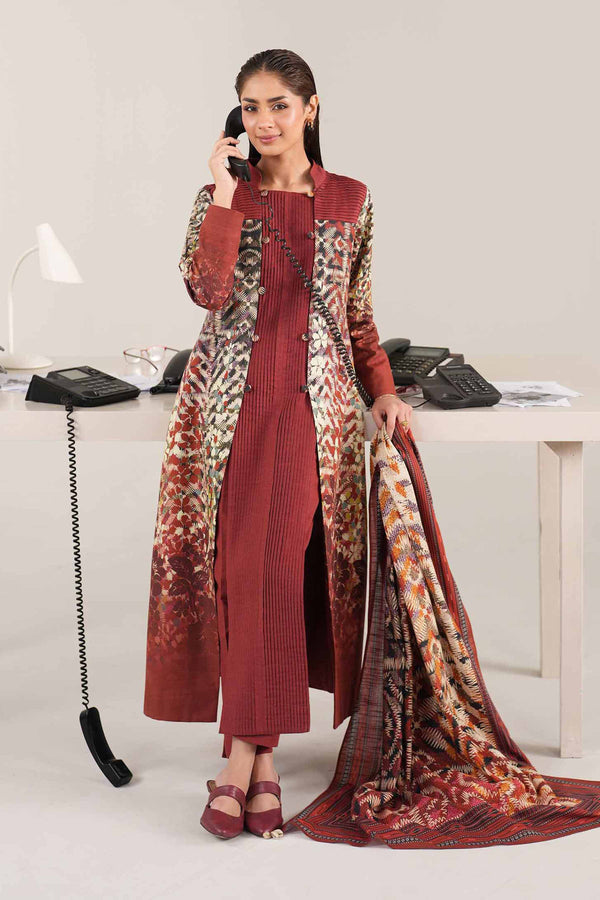 Nishat 3 Piece Winter Unstitched Suit