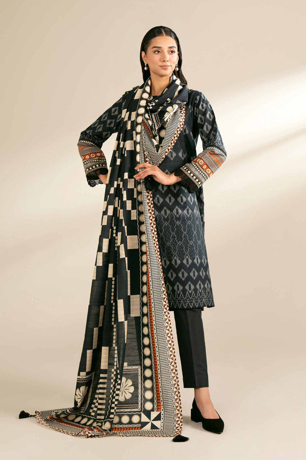 Nishat 3 Piece Winter Unstitched Suit