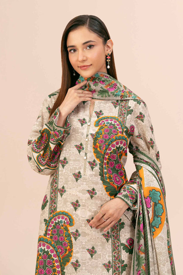 Nishat 3 Piece Winter Unstitched Suit
