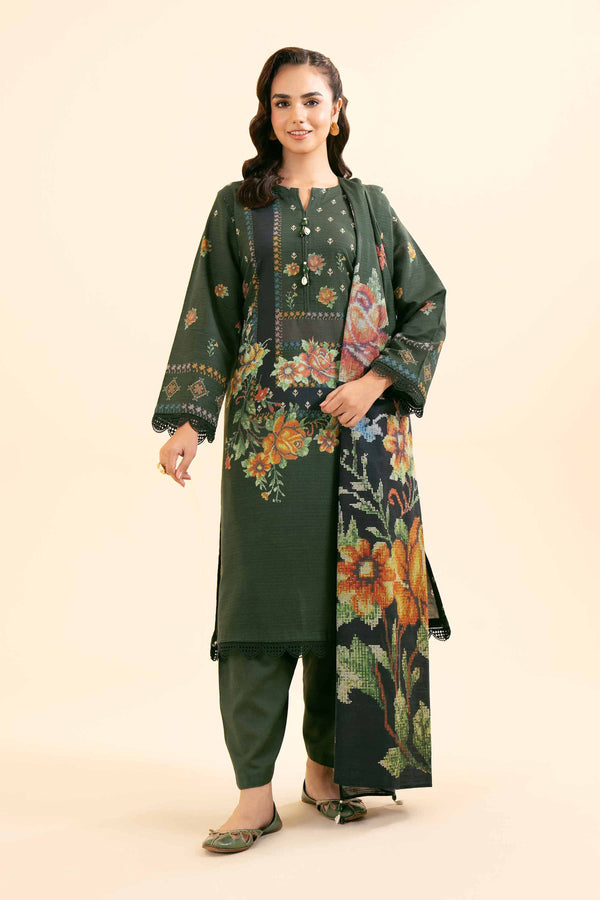 Nishat 3 Piece Winter Unstitched Suit