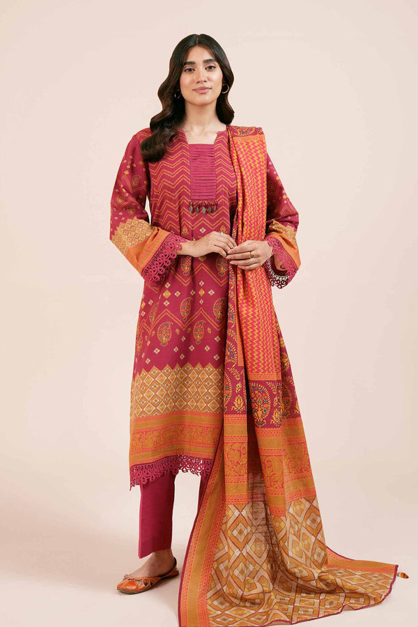 Nishat 3 Piece Winter Unstitched Suit