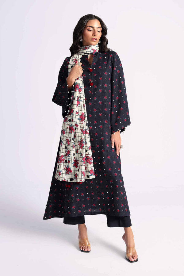 Nishat 3 Piece Winter Unstitched Suit