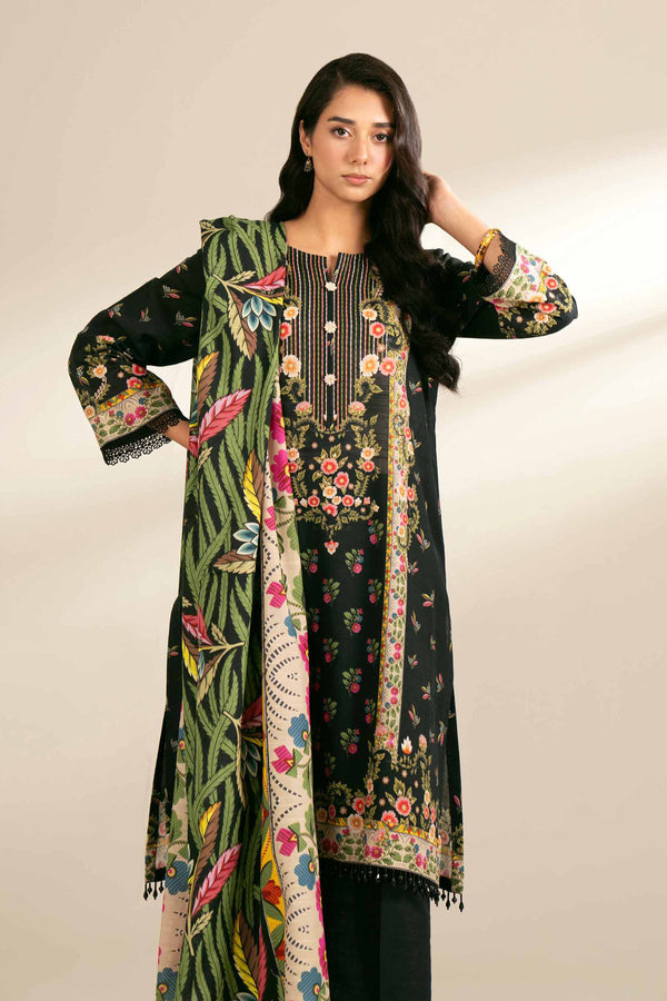 Nishat 3 Piece Winter Unstitched Suit
