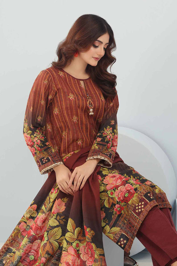 Nishat 3 Piece Winter Unstitched Suit