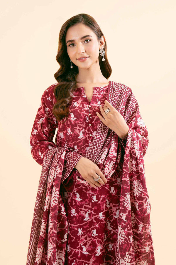 Nishat 3 Piece Winter Unstitched Suit