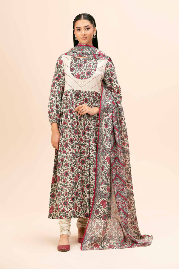 Nishat 3 Piece Winter Unstitched Suit