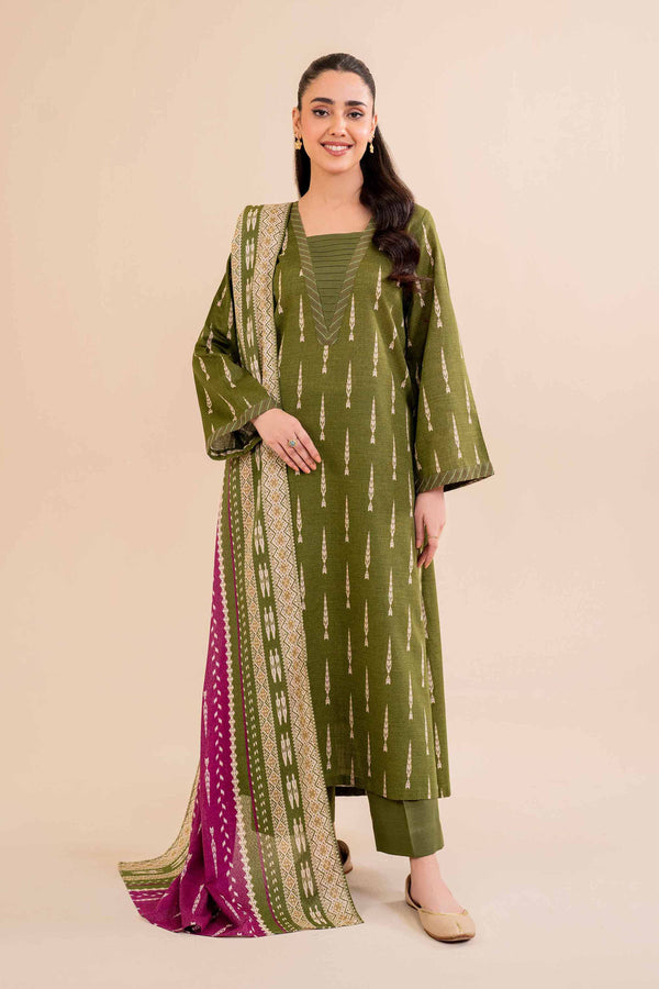 Nishat 3 Piece Winter Unstitched Suit