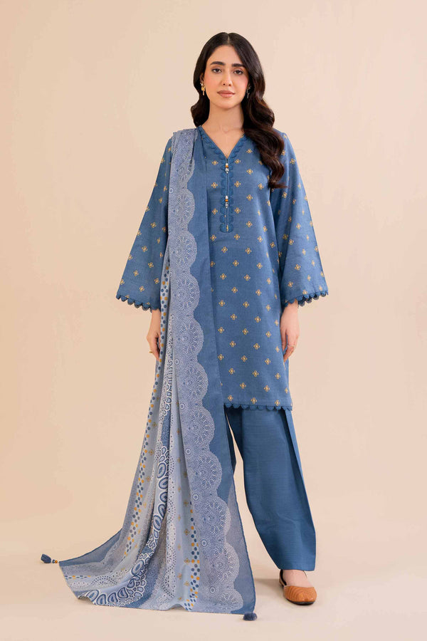 Nishat 3 Piece Winter Unstitched Suit