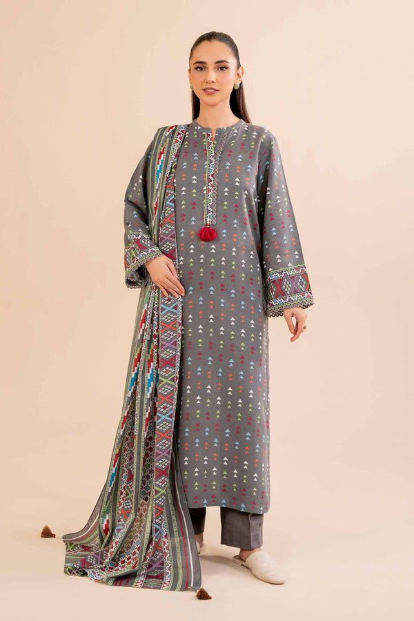 Nishat 3 Piece Winter Unstitched Suit