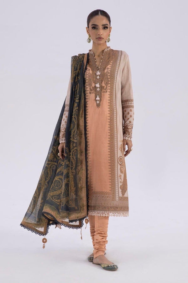 Sana Safinaz 3 Piece Printed Unstitched Suit