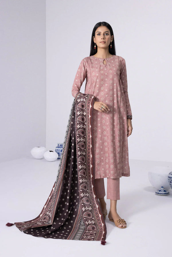 Sapphire 3 Piece Printed Unstitched Suit