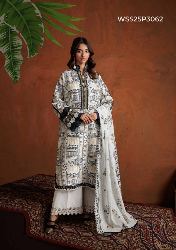 Bonanza Satrangi 3 Piece Printed Unstitched Suit