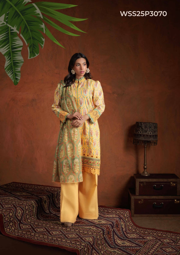 Bonanza Satrangi 3 Piece Printed Unstitched Suit