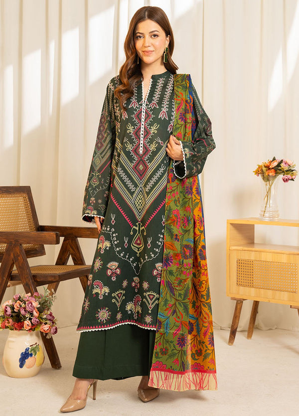 Sule by COCO 3 Piece Printed Unstitched Suit